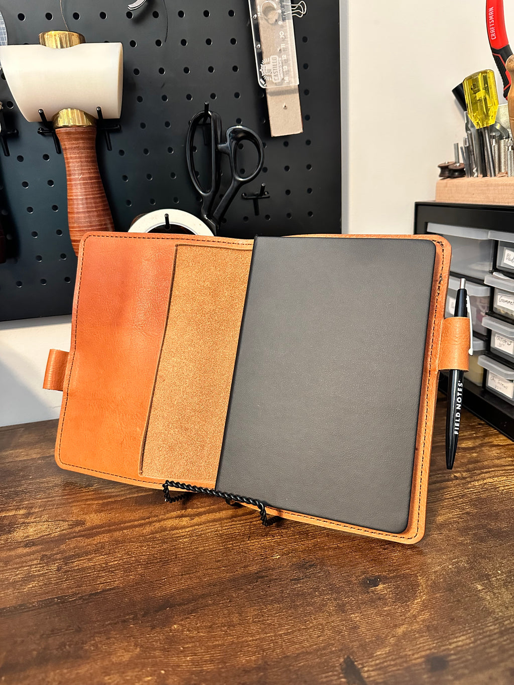 A5 Notebook Cover - Natural Tan
