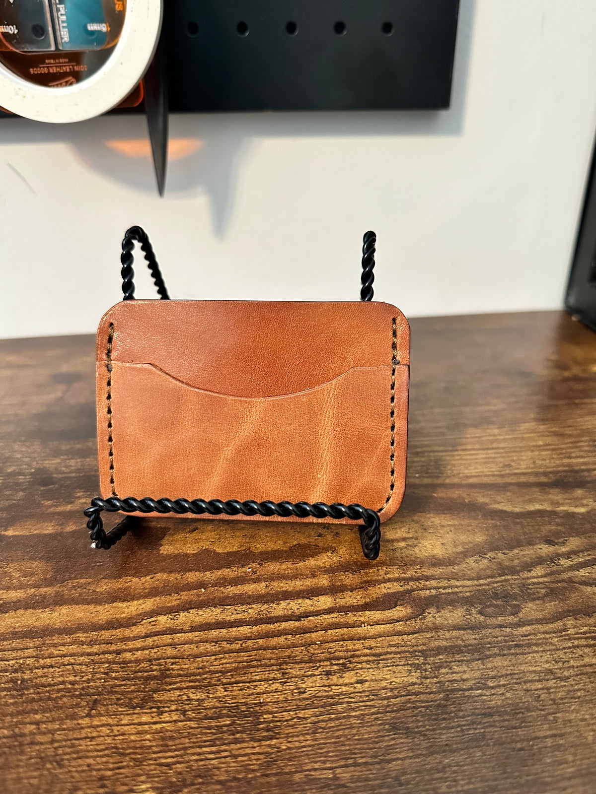 3-Pocket Card Wallet - Natural Harness