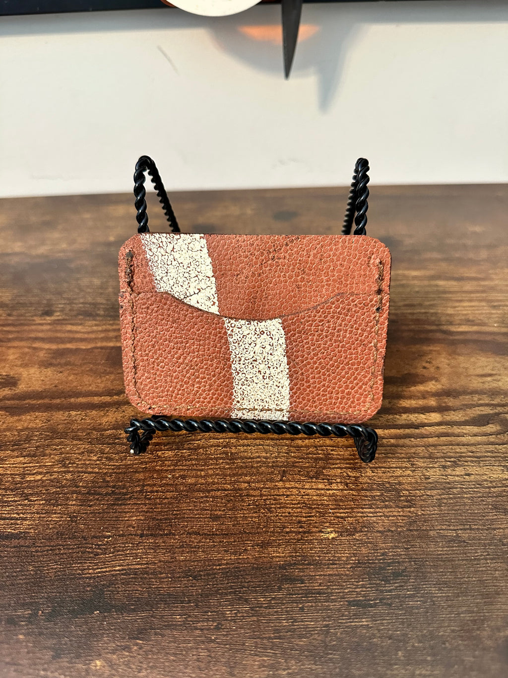 3- Pocket Card Wallet - Vintage Rawlings Football