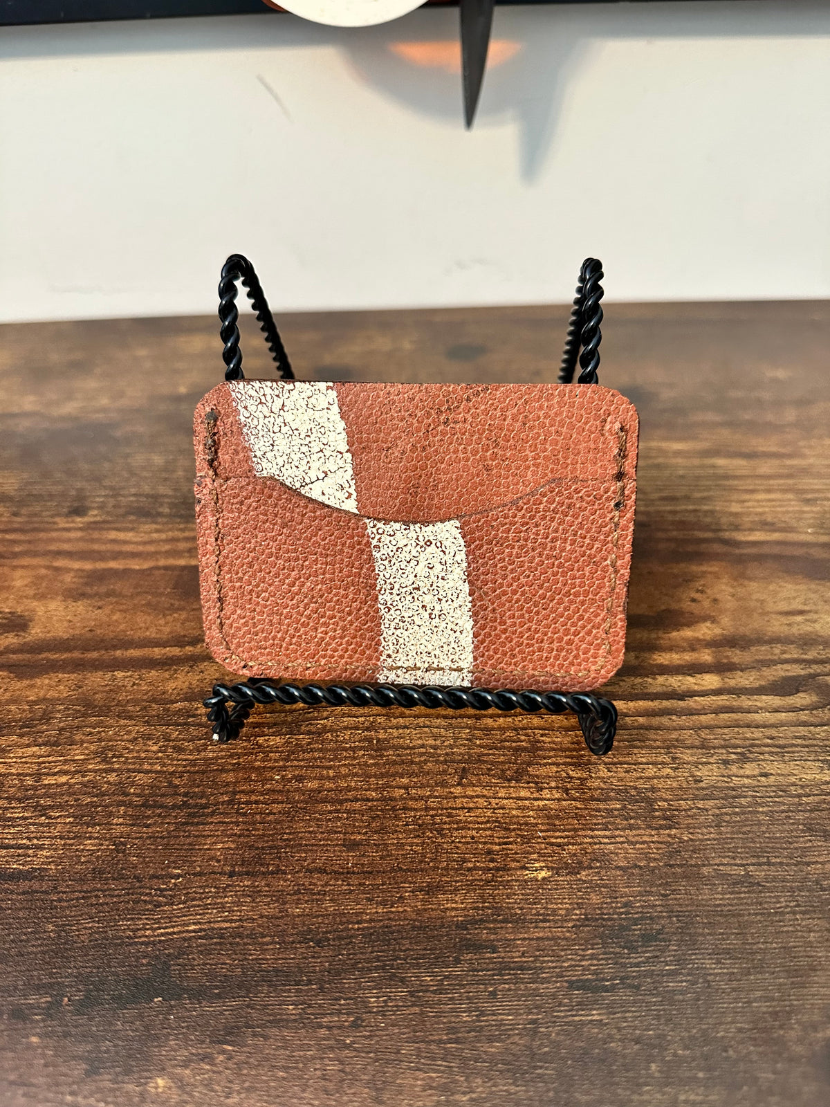 3- Pocket Card Wallet - Vintage Rawlings Football