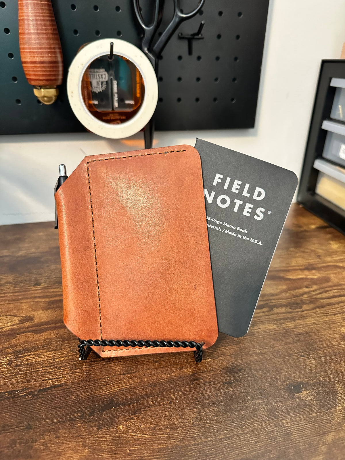Field Notes Notebook Cover - Brown Harness