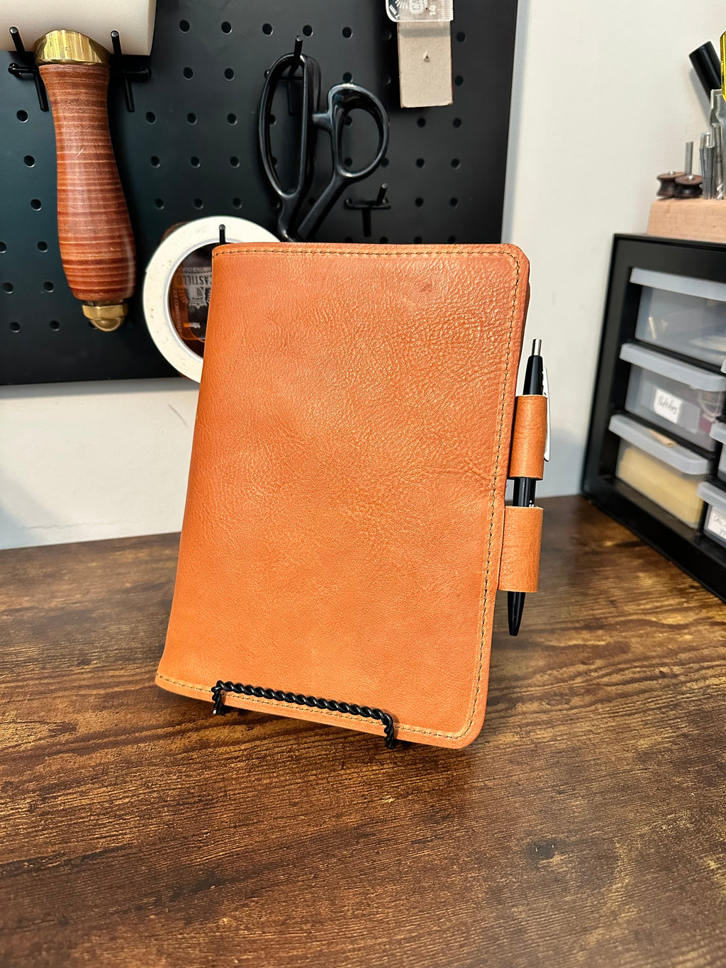 A5 Notebook Cover - Natural Tan