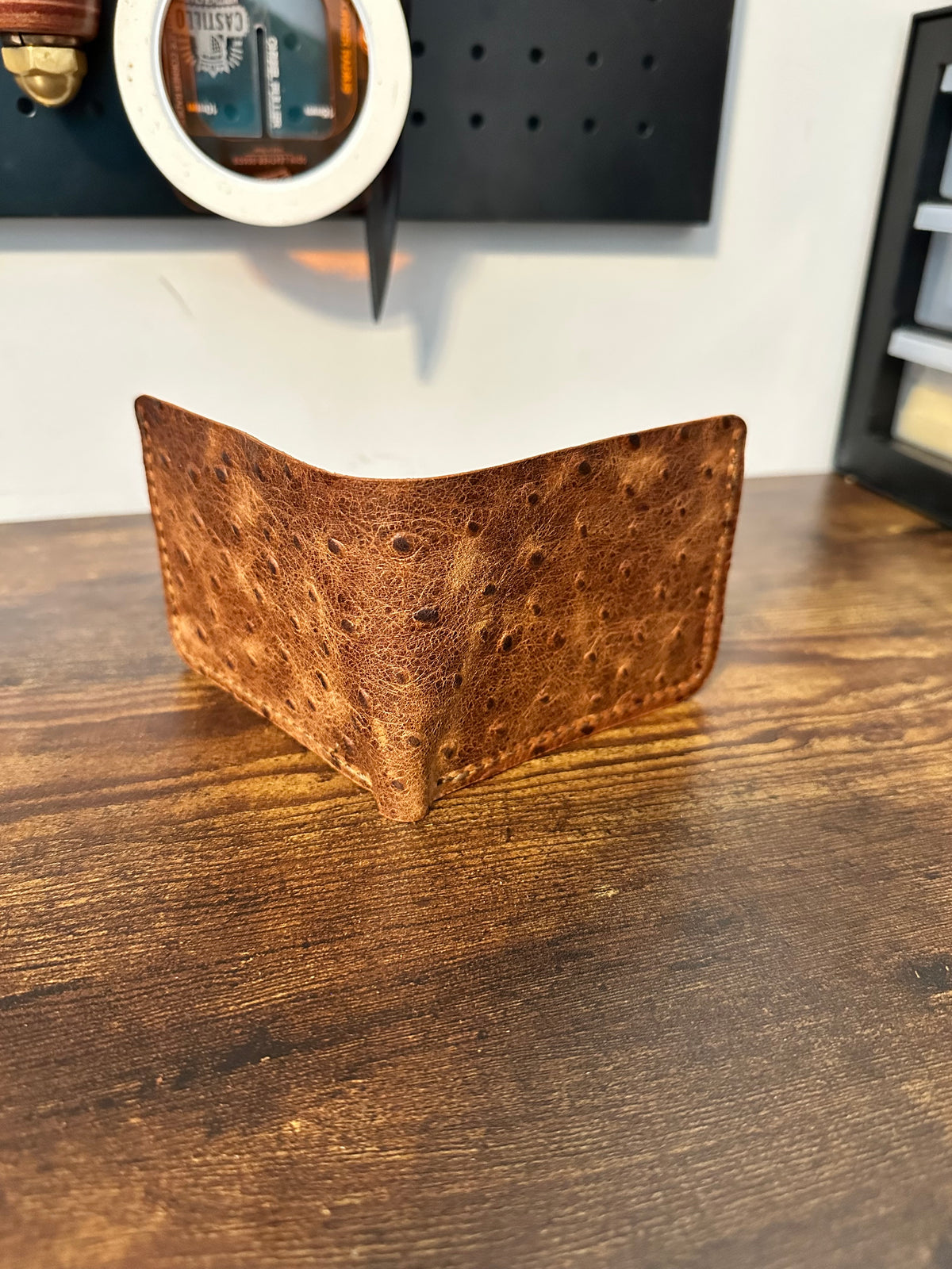 Traditional Bifold - Ostrich Emboss