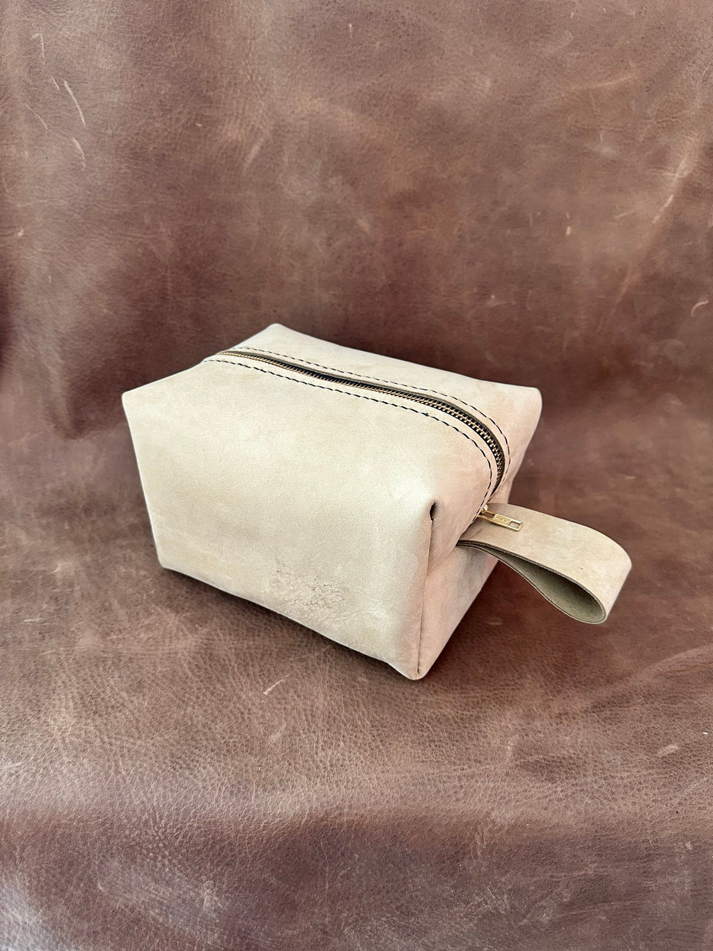 Toiletry Bag - Tan