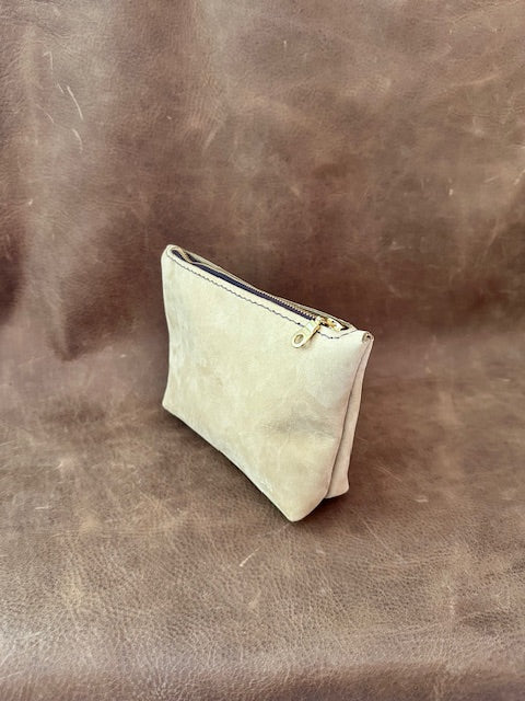 Zipper Pouch - Tan